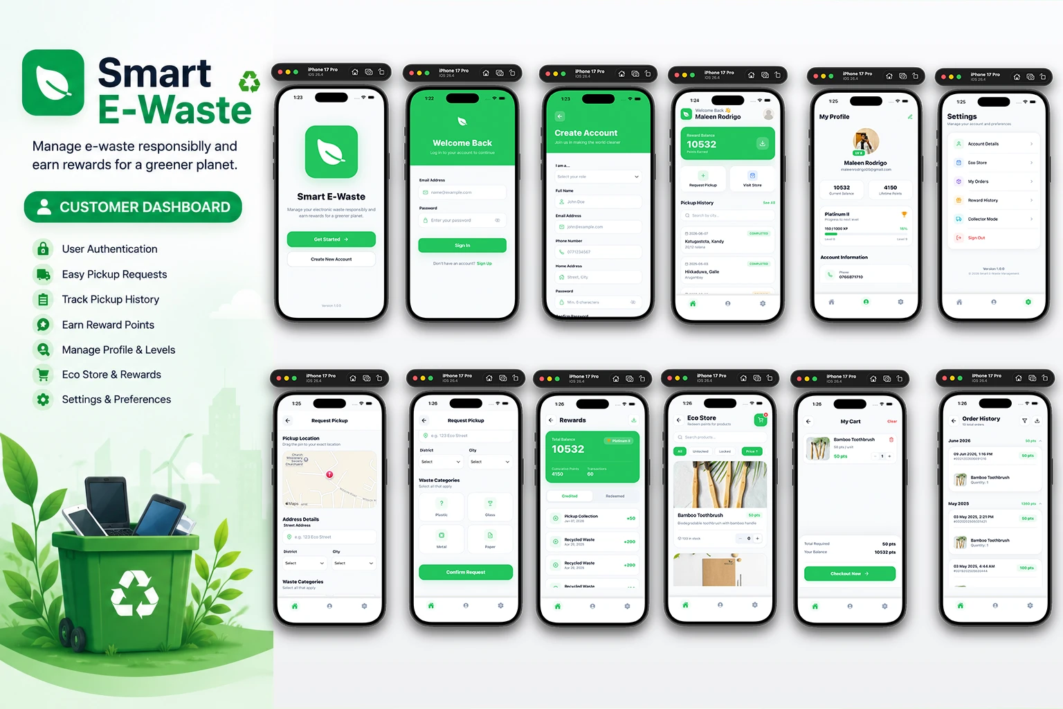 Smart E-Waste Management System