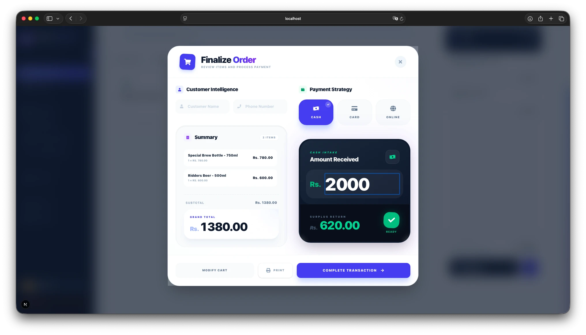 Beer Shop Management System with POS thumbnail 3