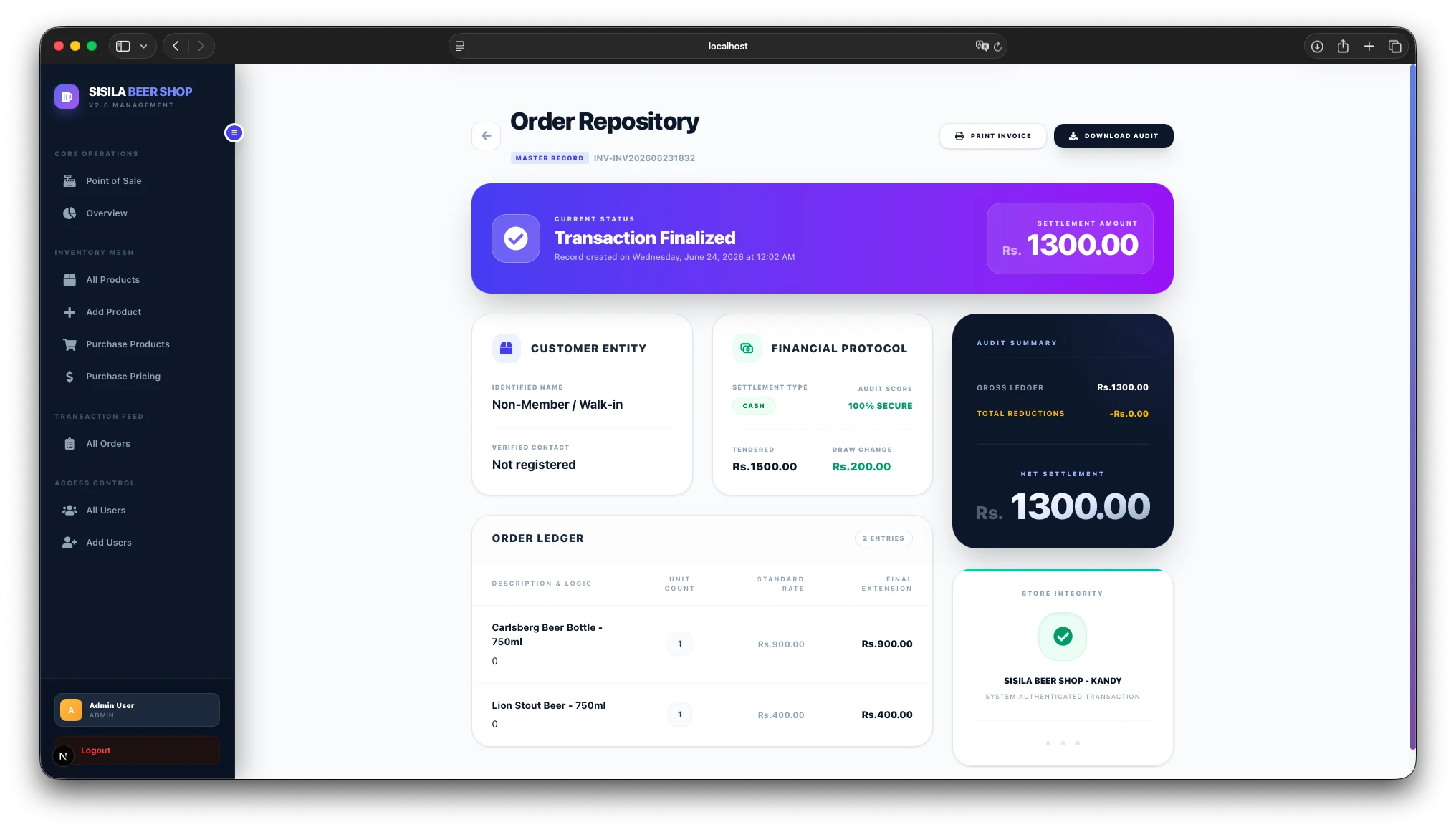 Beer Shop Management System with POS thumbnail 11